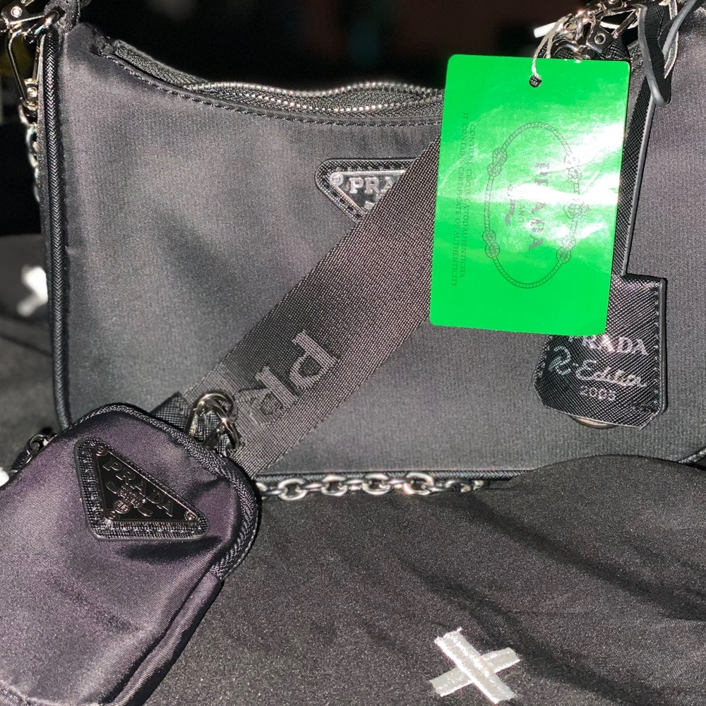 PRADA R-EDITION NYLON PURSE 2005